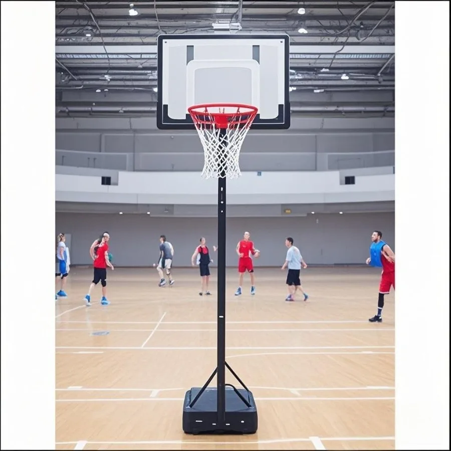 

Grow with Your Game: Adjustable Basketball Hoop for Indoor Outdoor Play