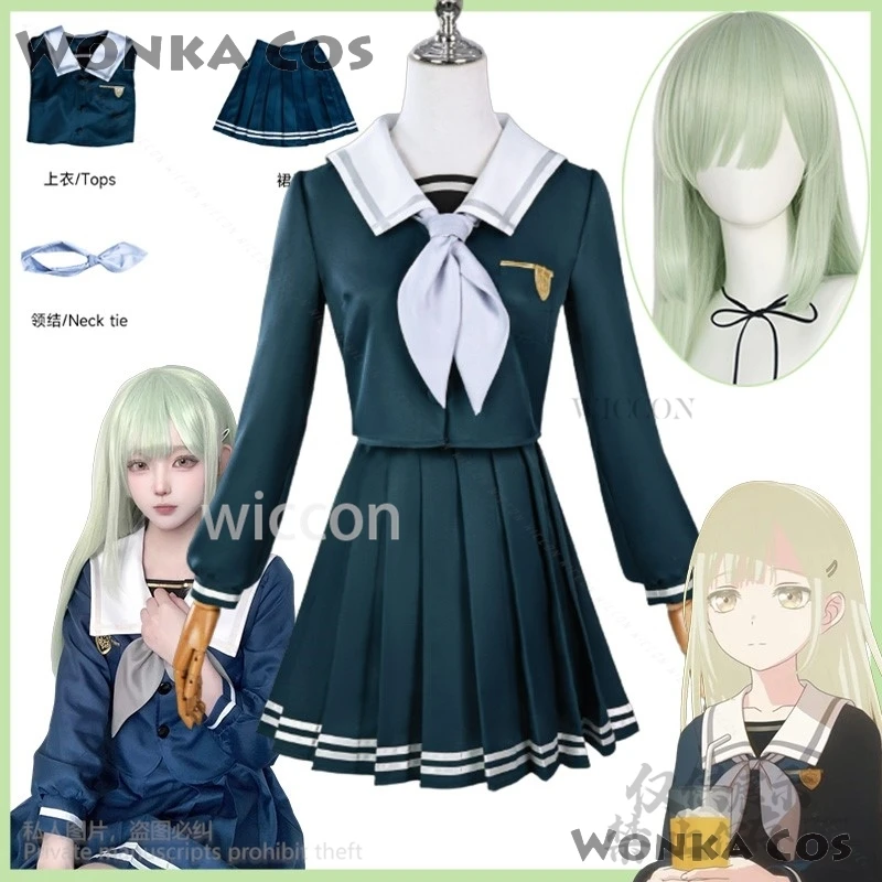Вакба Муцуми Косплей Аниме БанГ Мечта! It's MyGO Костюм JK Школьная форма Платье Cos Хэллоуин Рождественская вечеринка по индивидуальному заказу