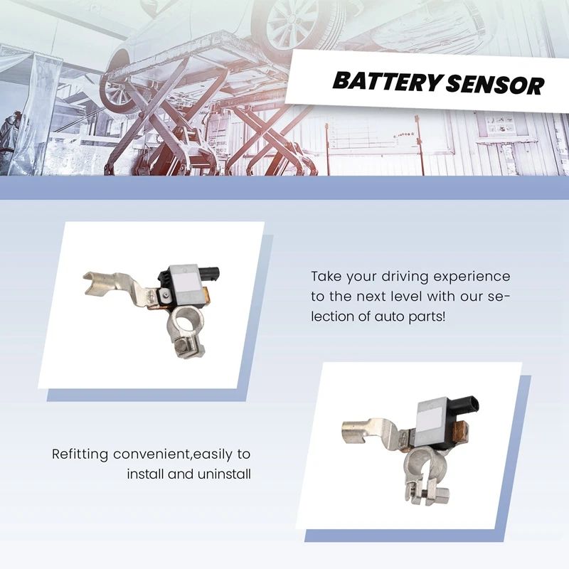 Battery Sensor Battery Negative Line Sensor 9801628680 9810829680 9826445880 For Citroen C3 E-Lysee DS3 Peugeot 208 2008