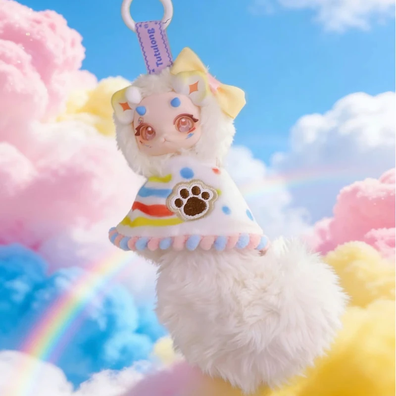 

Tutulong Wish Catcher Series Blind Box Cute Cat Dragon Kawaii Doll Trendy Toy Lovely Keychain Valentine'S Day Gift Mystery Box