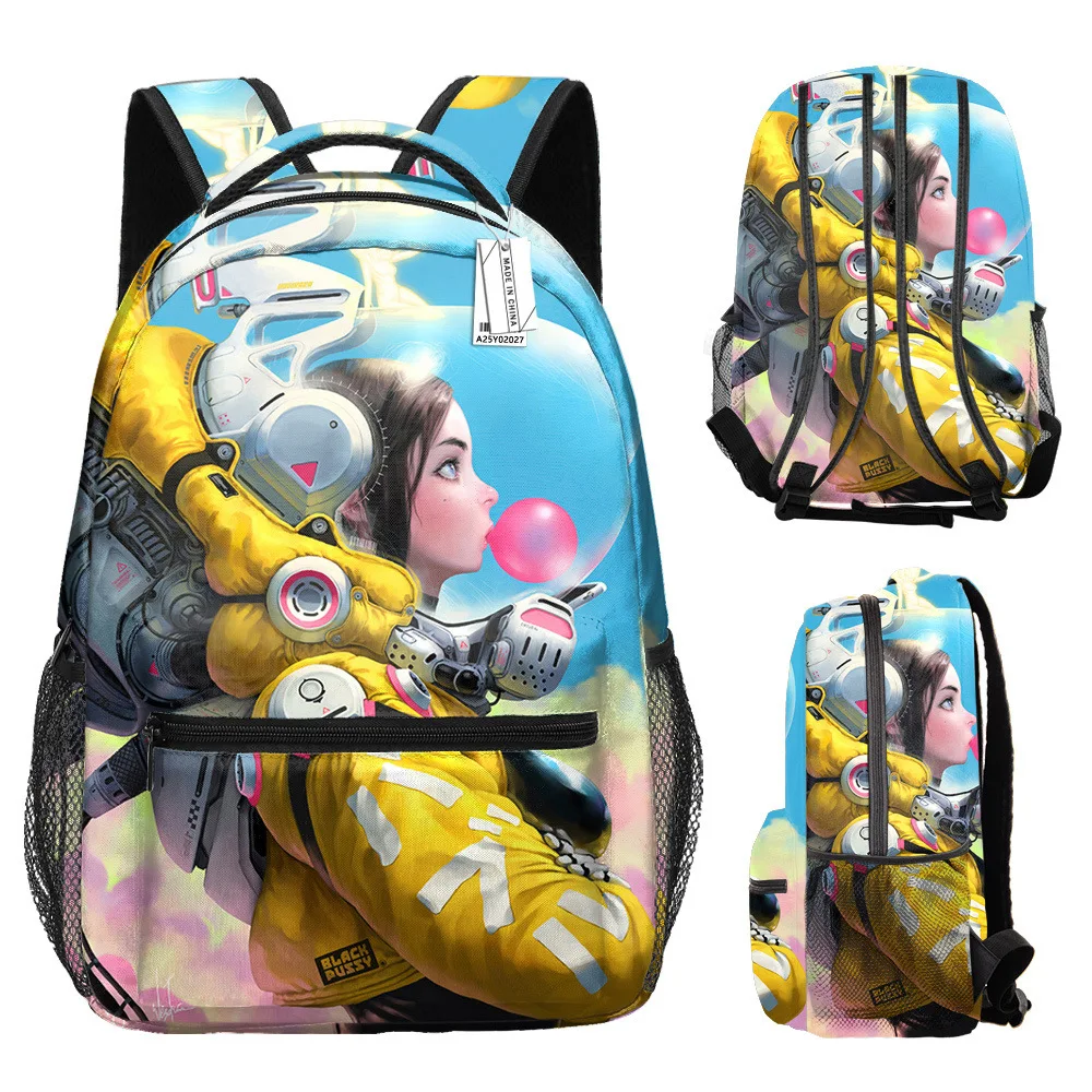 

Роскошные популярные новинки, студенческая сумка для книг космонавта, рюкзаки для ноутбуков, оксфордские водонепроницаемые рюкзаки с 3D принтом для мальчиков и девочек, дорожные рюкзаки