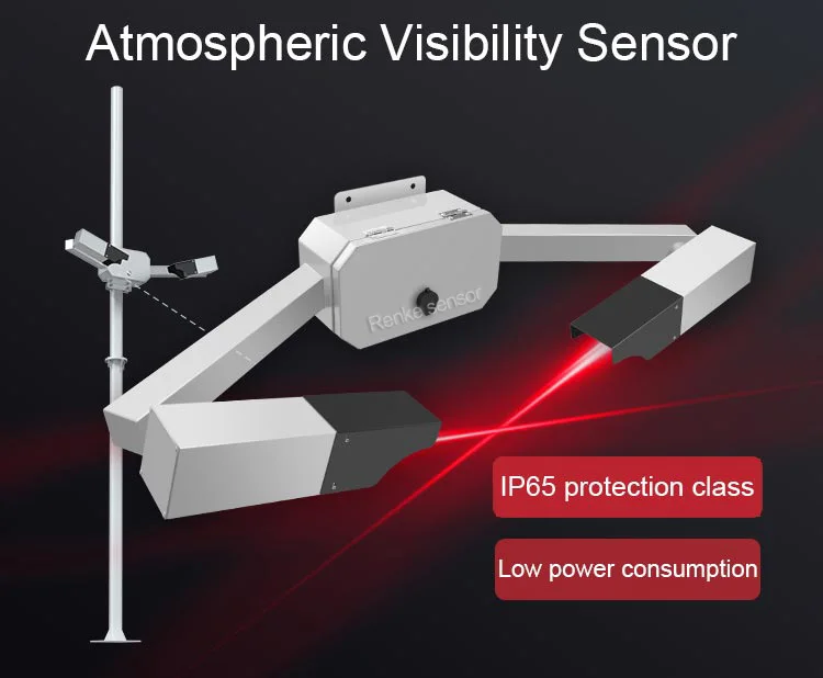 محطة الطقس الأوتوماتيكية لحركة المرور الرخيصة على الطرق السريعة WIFI RS485 سعر مستشعر الرؤية الجوية