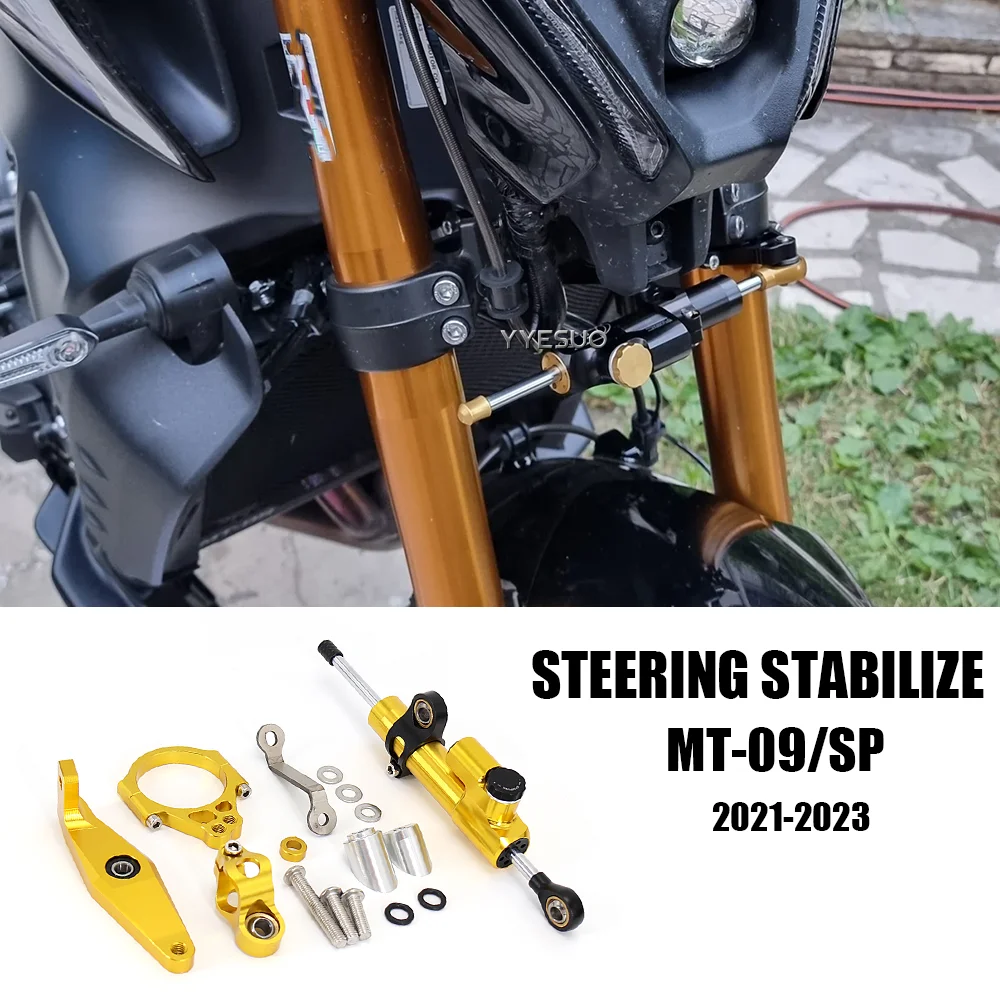 

MT09 / SP Accessories Steering Stabilize Damper for Yamaha MT 09 MT-09 SP 2021 - 2023 Speed Wobble Safety