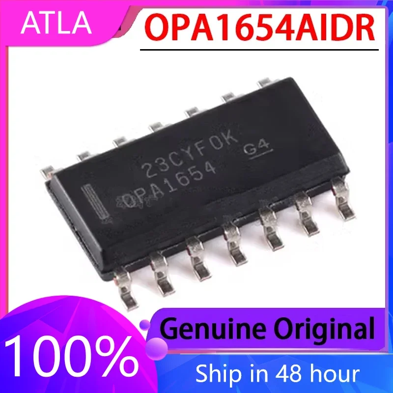 

5PCS New Original OPA1654AIDR OPA1654A OPA1654AID operational amplifier SOP14