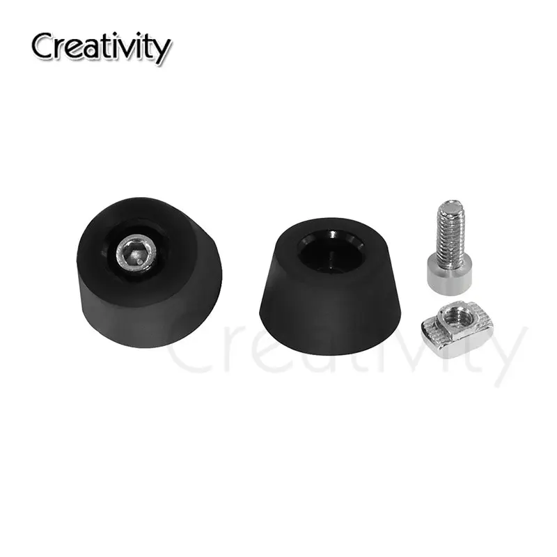 4/8 Sets Ender3 CR10 Antivibration Feet Kit Anti-vibration Rubber Landing Mat Feet For i3 MK3 Printer For 2020 Aluminum Profile
