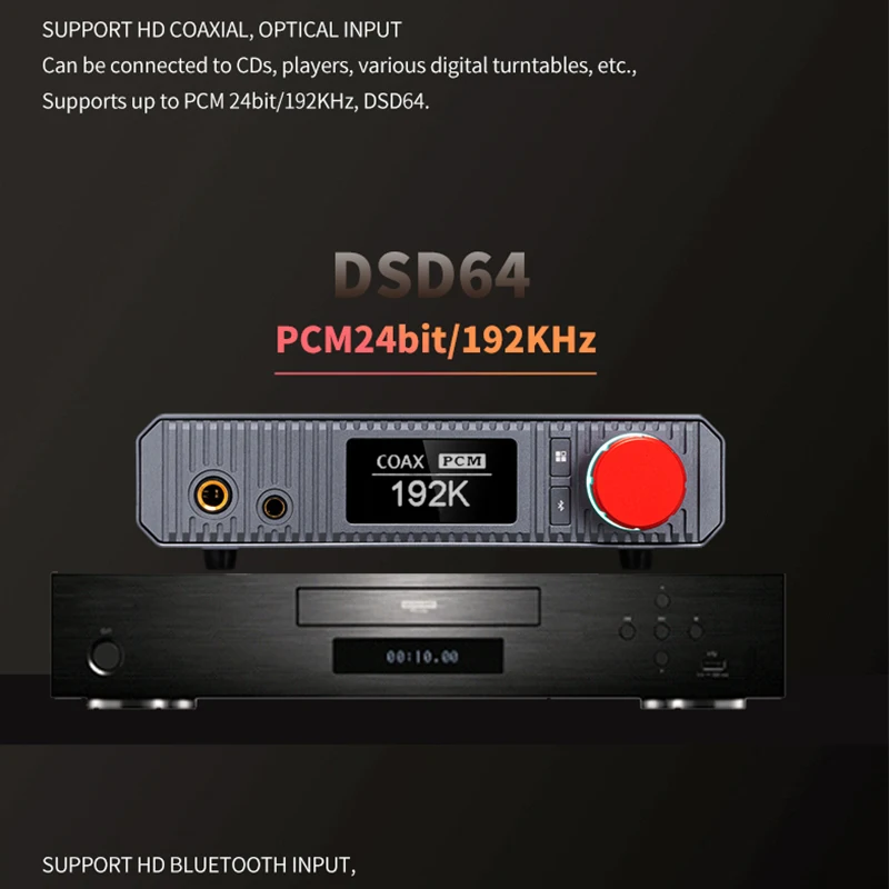 Xduoo-バランスの取れたデスクトップヘッドフォンアンプ,Bluetooth,USB,es9039q2m,dacチップ,出力2000mw,XA-02