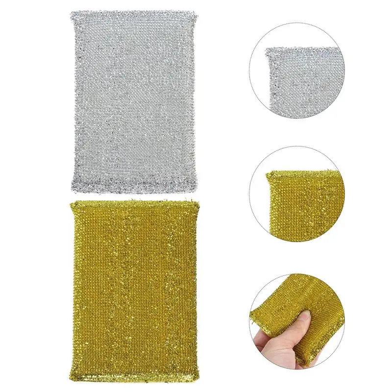 24pcs glittery houbičky pro úklid drhnout kartáč domácnost drhnutí blok úklid blok houbičky pro úklid mytí nádobí houbičky pro