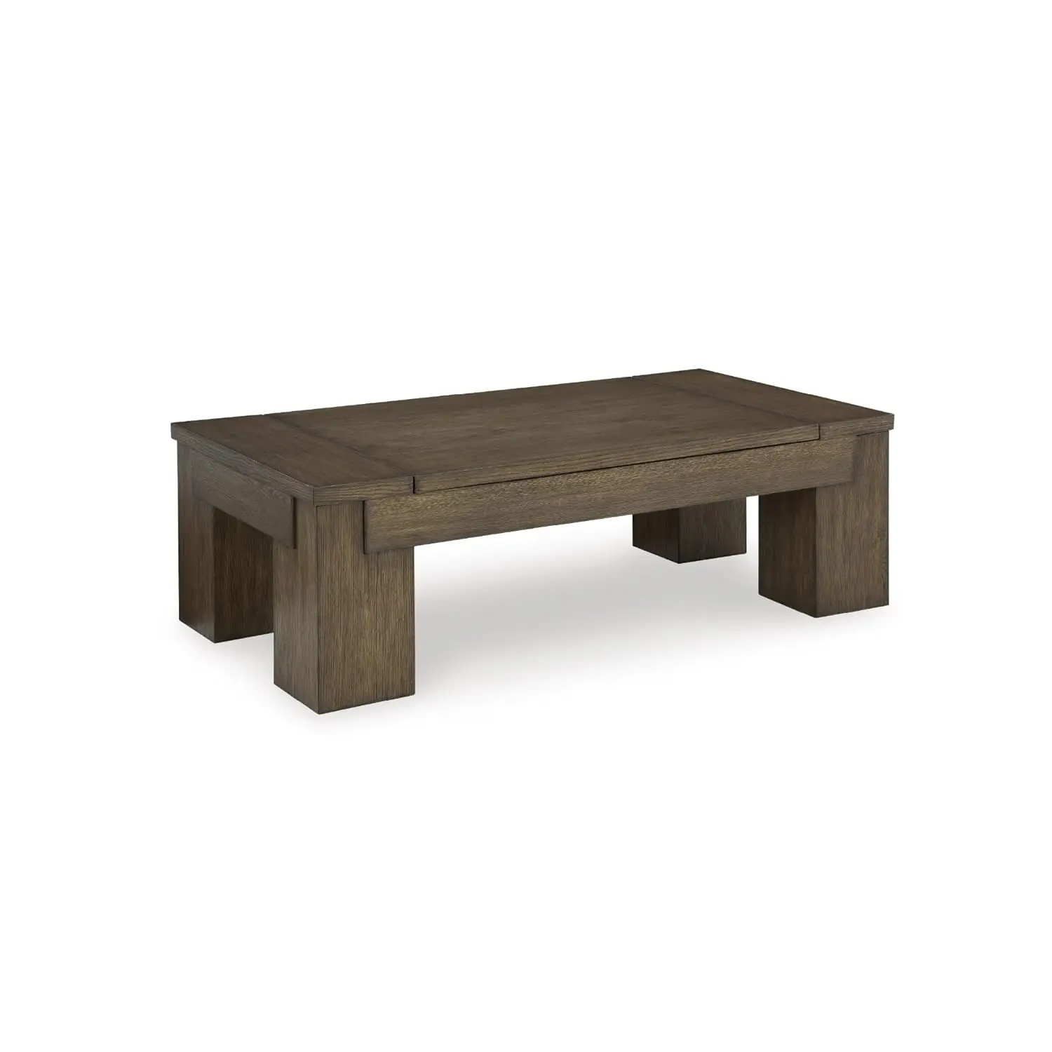 

Contemporary Lift-Top Coffee Table, Dark Brown