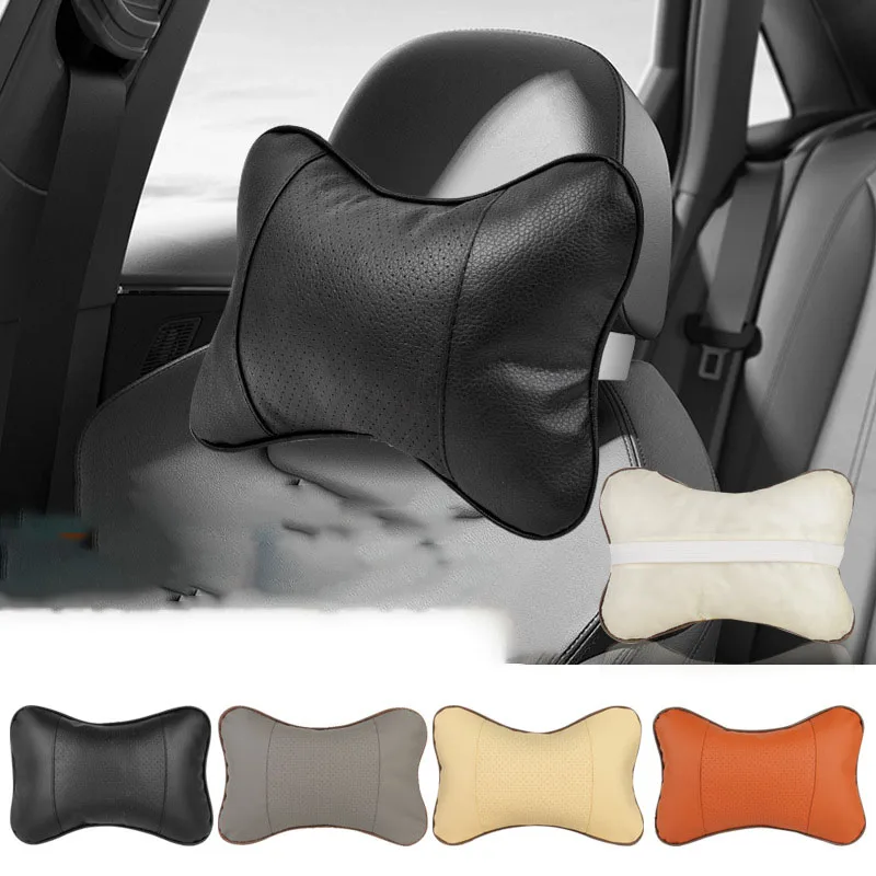 

High-Quality Car Headrest Neck Support Seat S Class Soft Universal Adjustable Car Pillow Neck Rest Cushion Relieve Fatigue