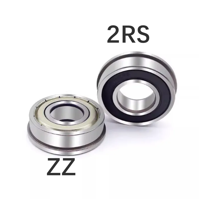 50pcs F682ZZ 2RS F682X F683ZZ F684ZZ F685ZZ F686ZZ F687ZZ F688ZZ F689ZZ 2RS Flange Ball Bearing  Metal Shielded Flanged Bearings