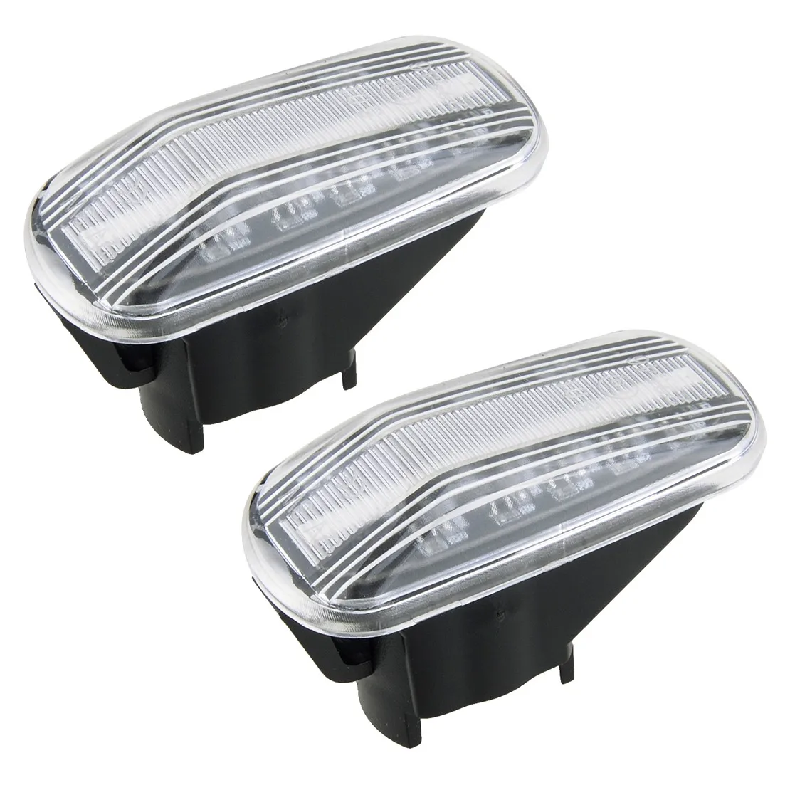 Pair Side Marker Clear LED Amber Blinker Lamp Turn Signal Light fit for Honda Accord Civic EP3 Acura