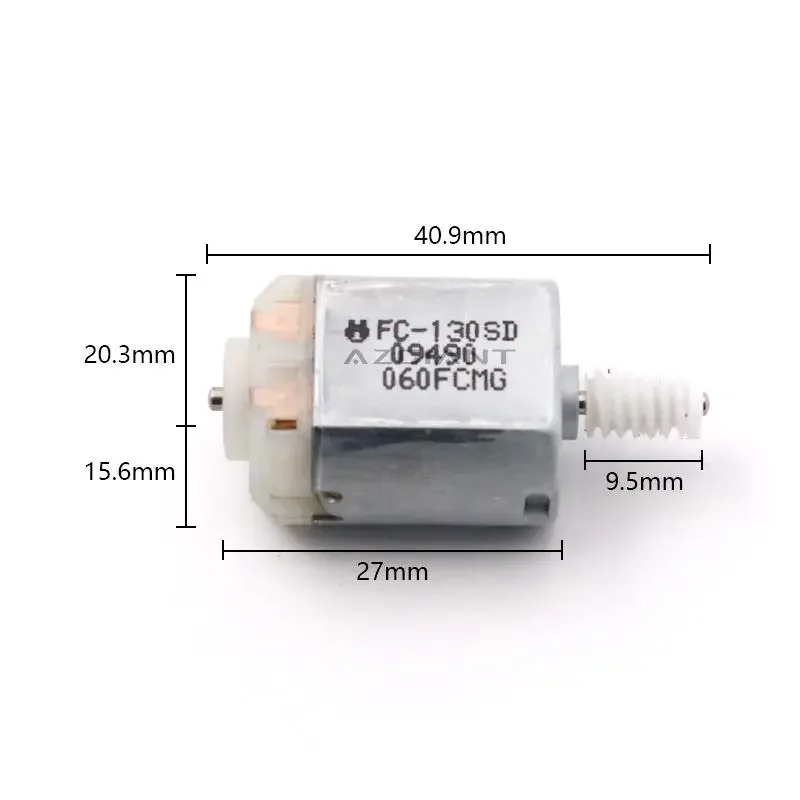 Azgiant กระจกมองหลังรถยนต์มอเตอร์เลนส์ปรับมอเตอร์ FC-130SD สําหรับ 1998-2004 MITSUBISHI Space Wagon อะไหล่รถยนต์