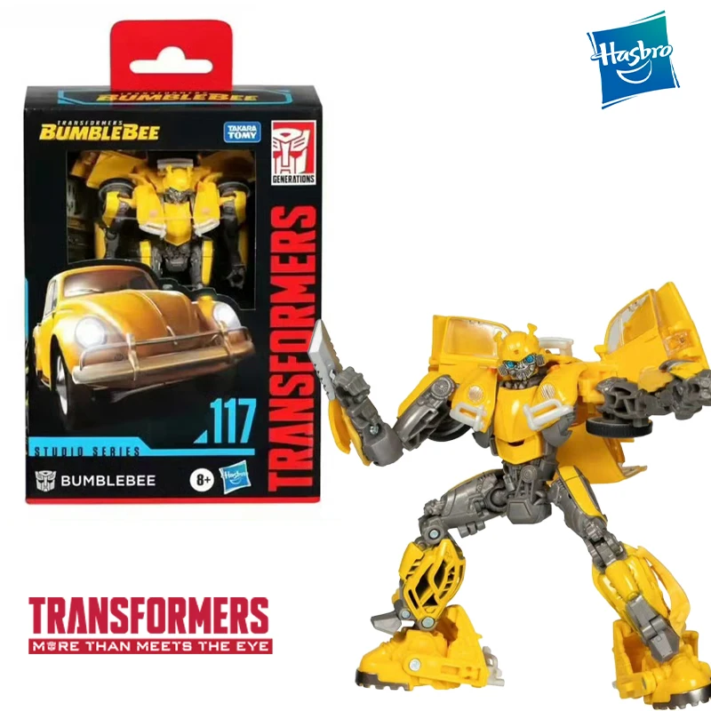 New Action Figures Hasbro Transformers Studio Series: D-Class SS-117   Bumblebee Boys Birthday Gift