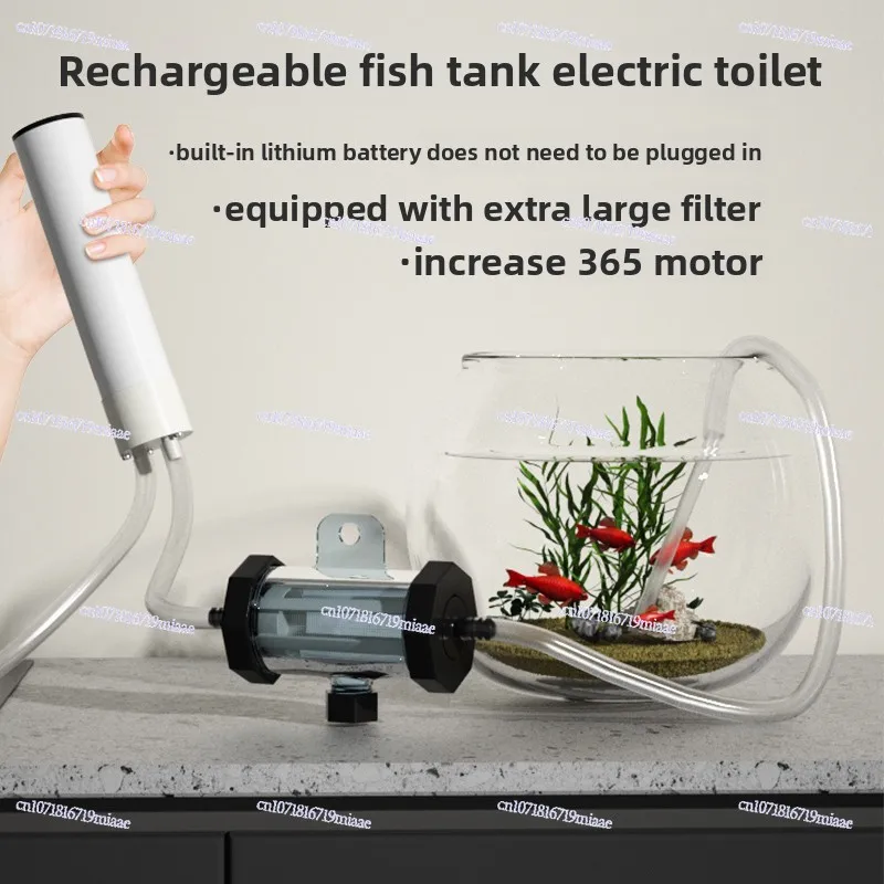 Small Fish Tank Water Changer Cleaning Artifact Self-priming Water Pump