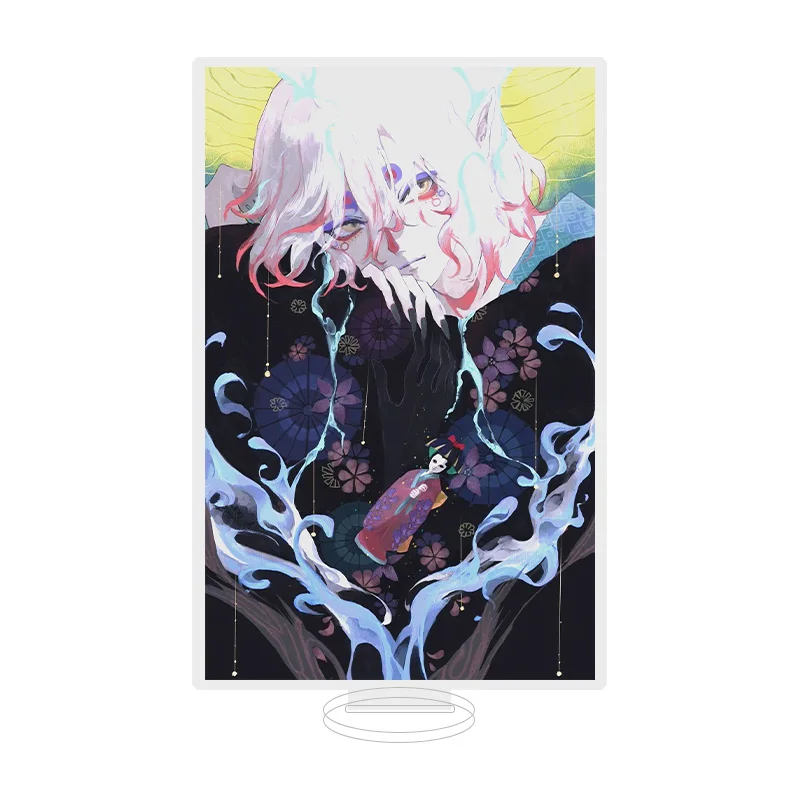 15CM Anime Mononoke Figure Acrylic Stand Medicine Seller Cartoons Keychains Cosplay Ornament Prop Decor Present Firend Gifts
