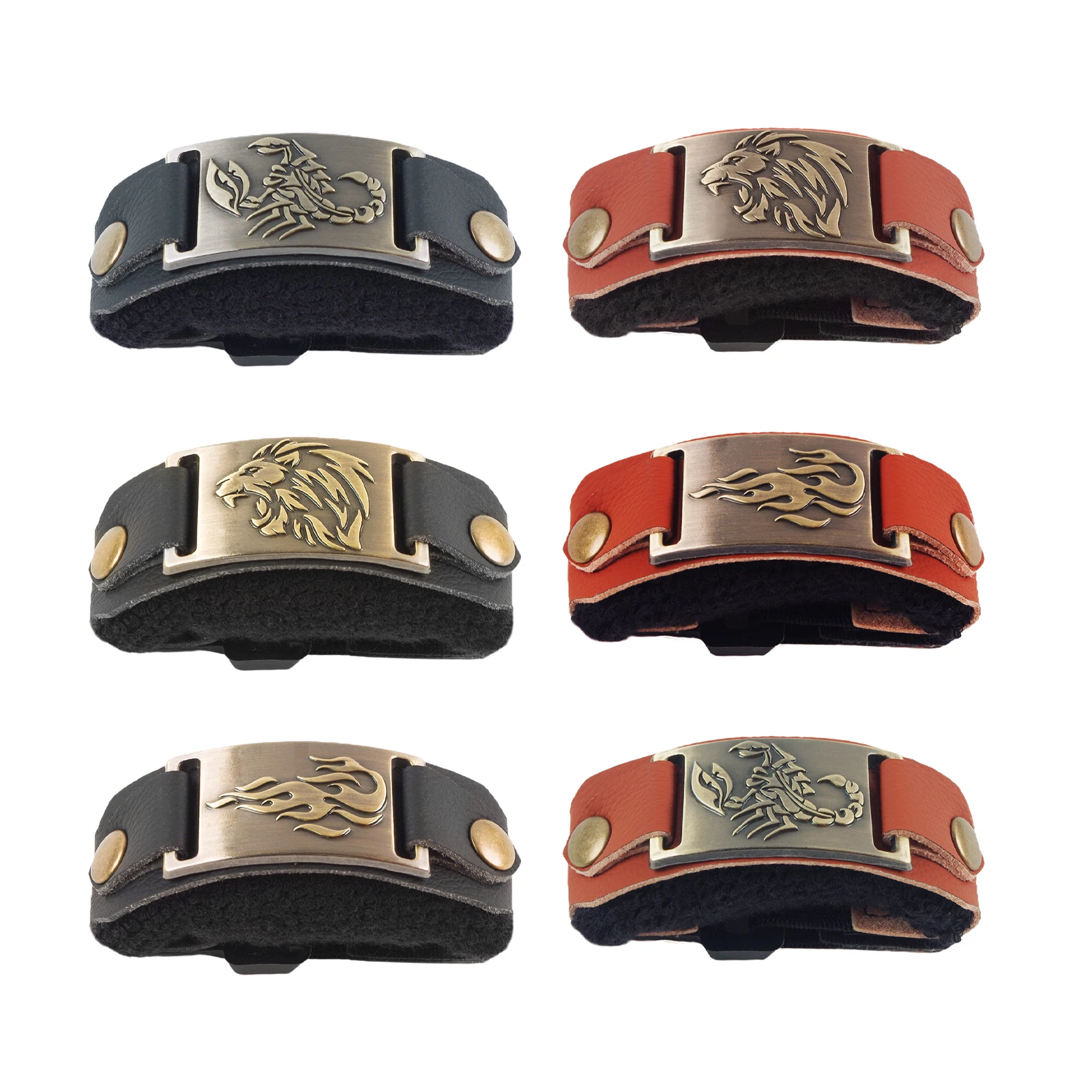 Correa silenciadora de cuero PU para guitarra, amortiguador de bajo con anillos metálicos, reducción de ruido antichirrido para guitarra eléctrica/acústica de 6/7 cuerdas