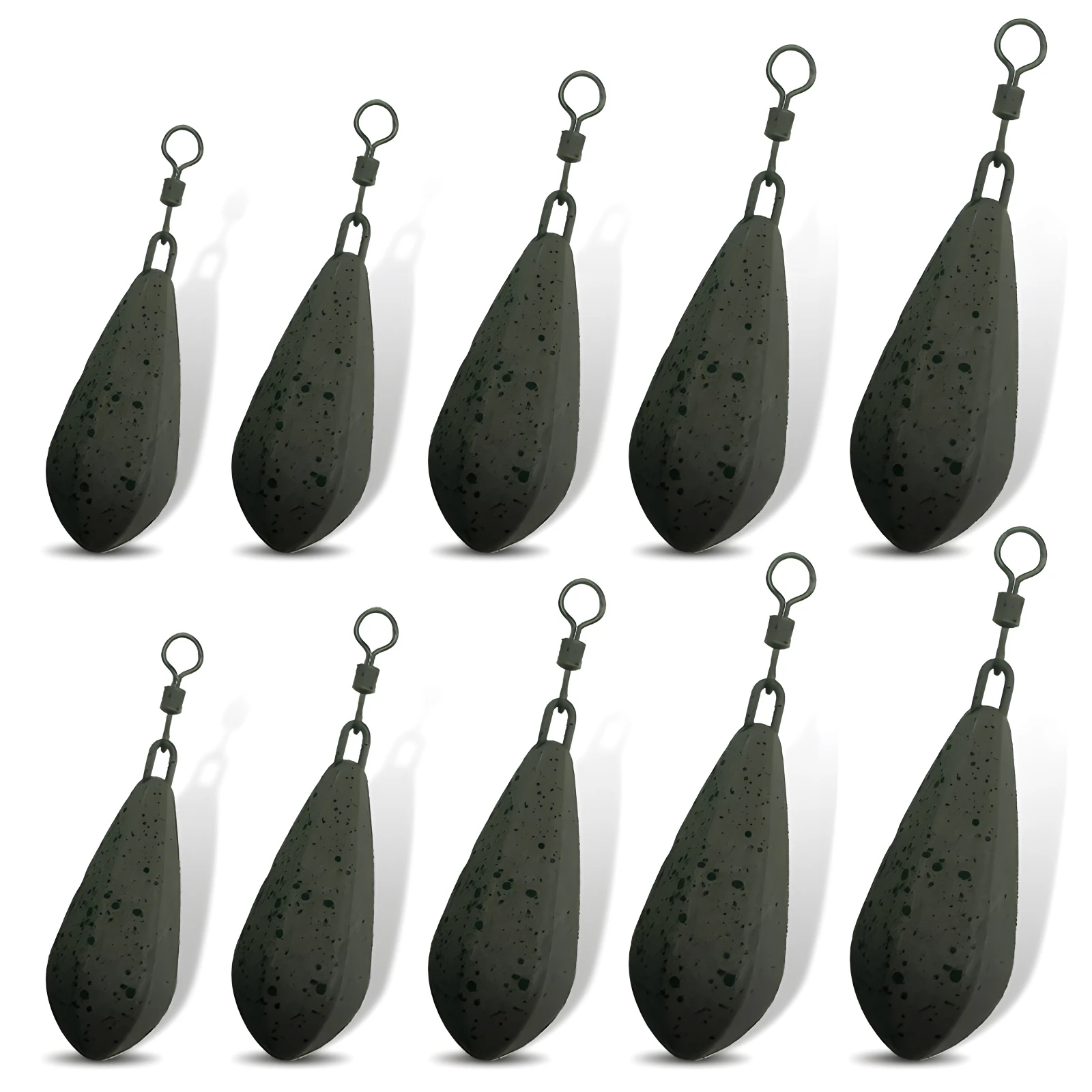 1/2pc Available in 56g/71g/85g/99g/113g Carp Fishing Weights. The Pendant Enables Quick Lead Exchange