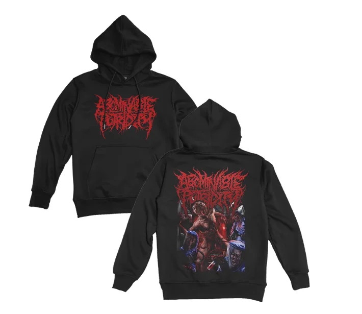 البغيض Putridity قاسية الموت المعادن الفرقة ثلاثية الأبعاد مطبوعة الرجال والنساء مريحة فضفاضة عادية المنزل في الهواء الطلق هوديس #1