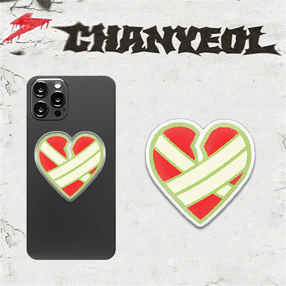 KPOP CHANYEOL Telefonständer INS-Stil Kreatives tägliches Zubehör Jungen Mädchen Telefonhalterung Klappständer Fans Geburtstagsgeschenk