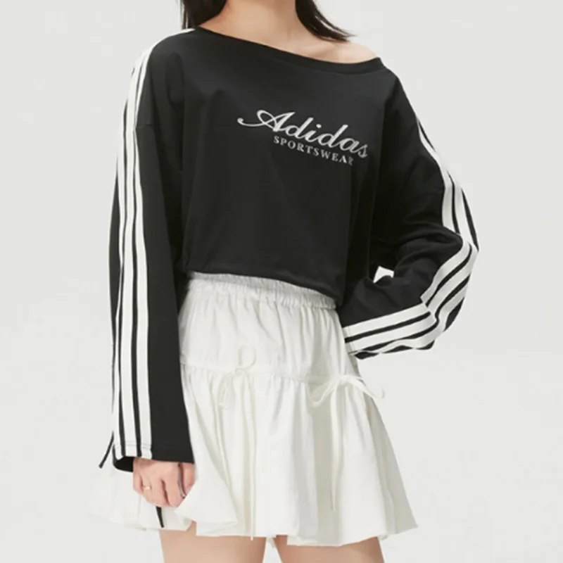 

Adidas Women T Shirt Fashion Long Sleeve Tee KX8923