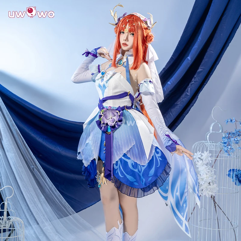 

UWOWO Collab Series: Genshin Impact Nilou New Skin Breeze of Sabaa Cosplay Costume New Outfit