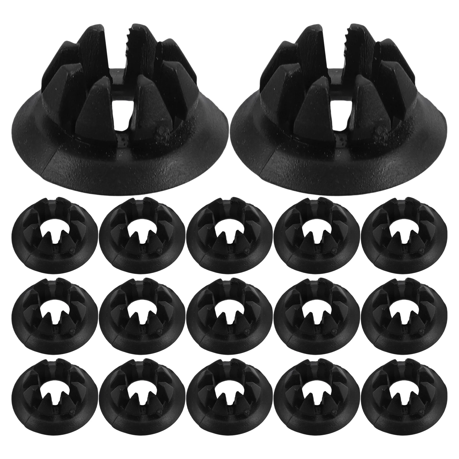 

20pcs Universal Car Hood Clips Support Rod Holder Rivet Hood Prop Bracket Retainer Durable Engine Cover Automotive Hardware Easy