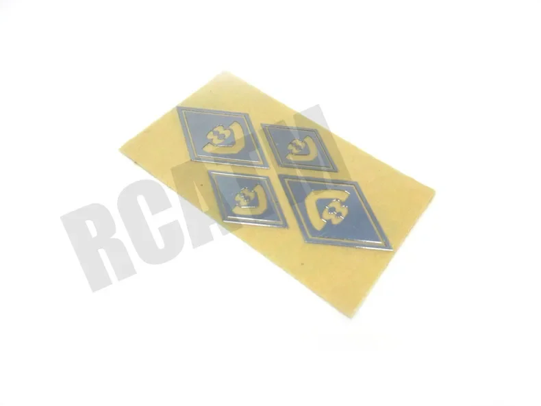 Air Intake Diamond V8 Sticker Decoration for 1/14 Tamiya RC Truck Trailer Tipper Scania DIY Parts