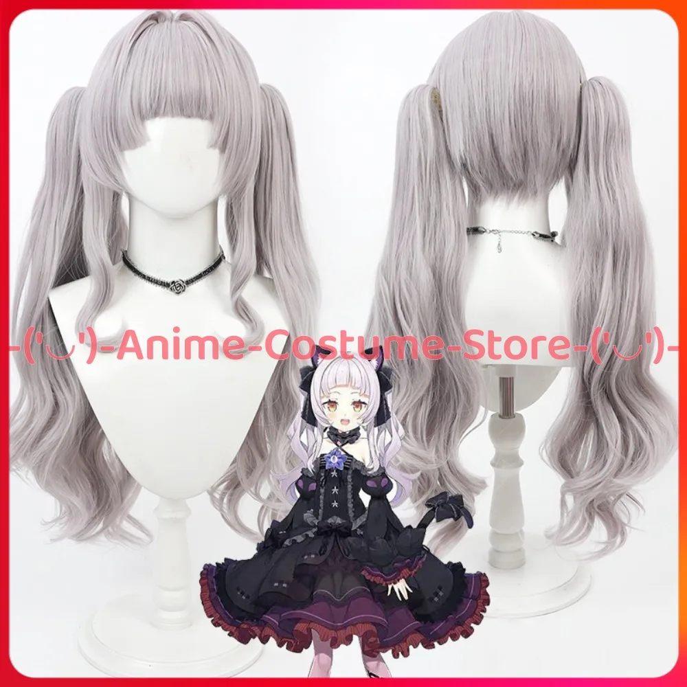

Hololive VTuber Shion Murasaki Cosplay Wig Lolita Anime Character Halloween Carnival Party Costume Heat Resistant Synthetic Hair