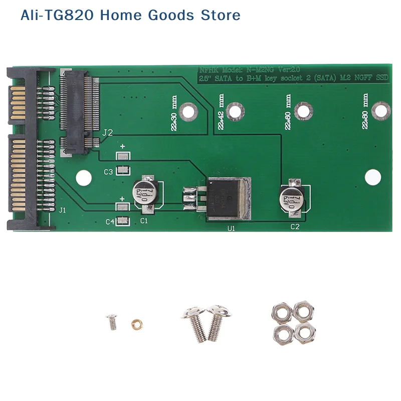 [TG820]Ngff ( M2 ) ssd to 2.5 inch sata adapter m.2 ngff ssd to sata3 convert card