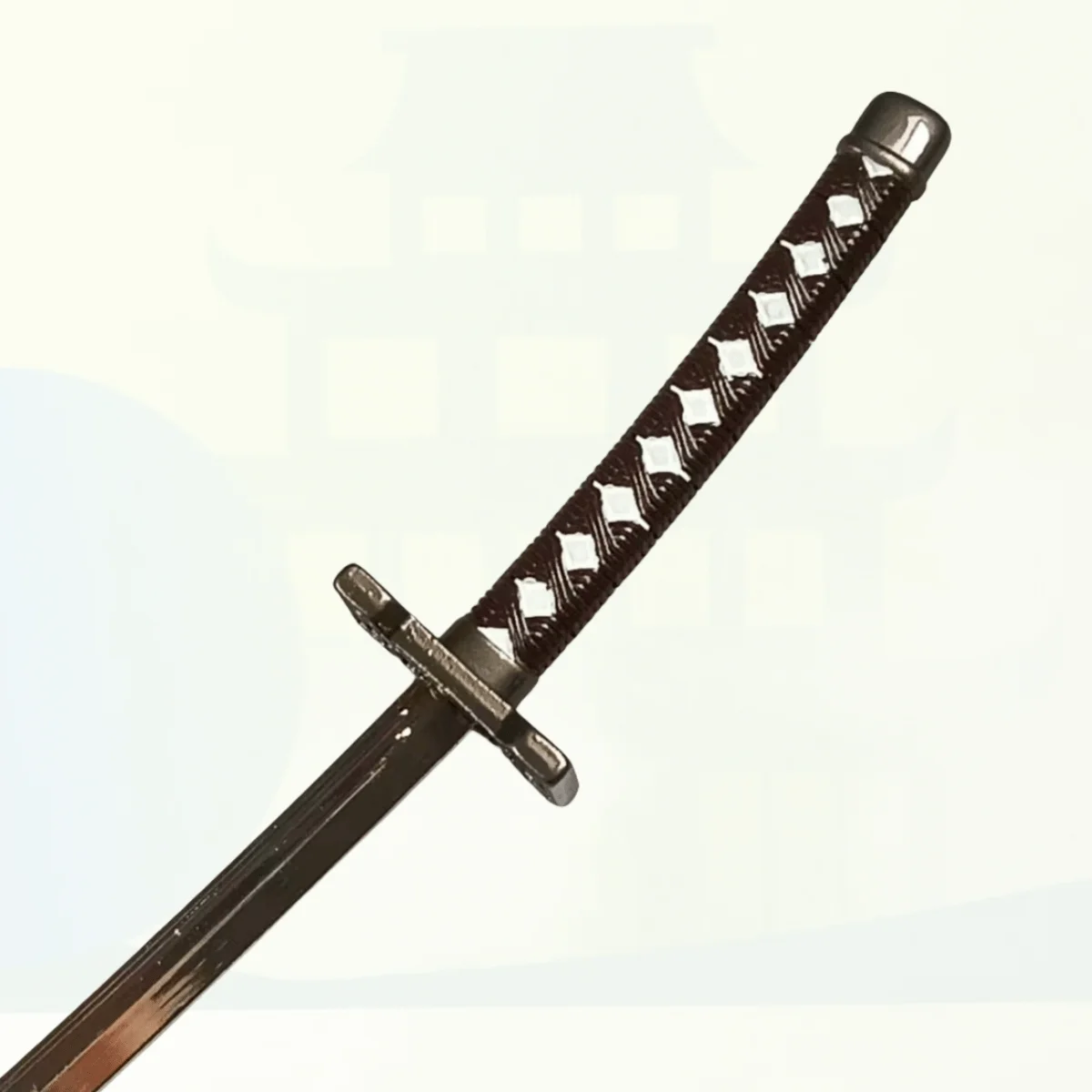 9.8인치 블리치 히라코 신지 메탈 카타나 검 오리지널 사무라이 닌자 나이프 일본 카타나 세이버 코스프레 액세서리 소품 장난감