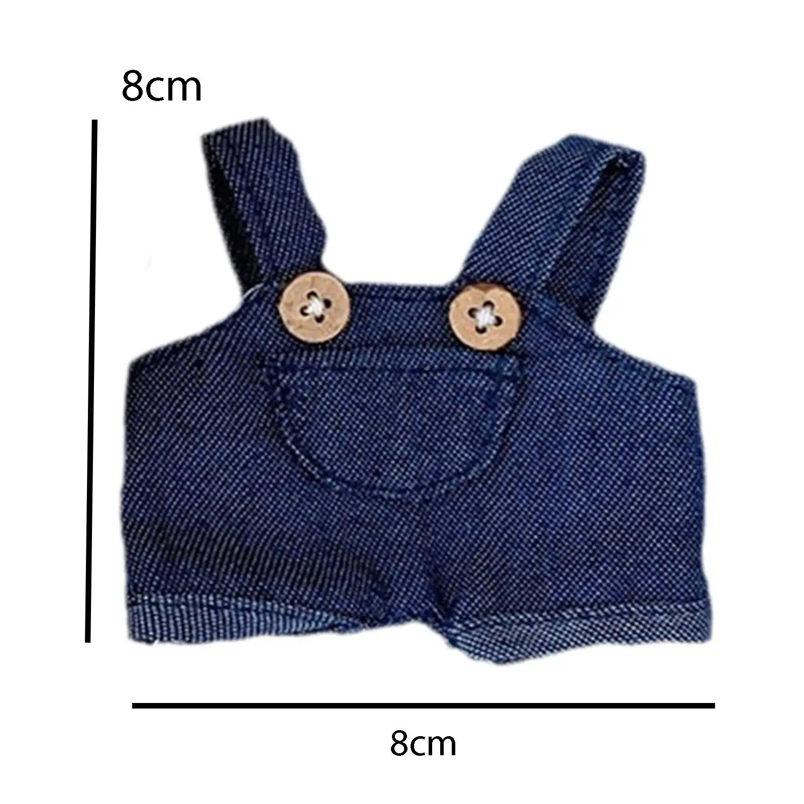 Fashion Dolls Suspender Pants Costume Accessories DIY Doll Clothes Outifits for 15cm Dolls New Year Gifts Thanksgiving Gifts