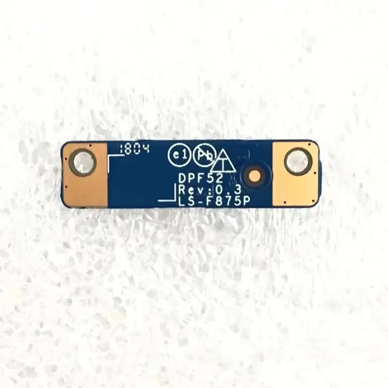 N+ Laptop Microphone Daughterboard For HP Pavilion Gaming 15-CX TPN-C133 LS-F875P