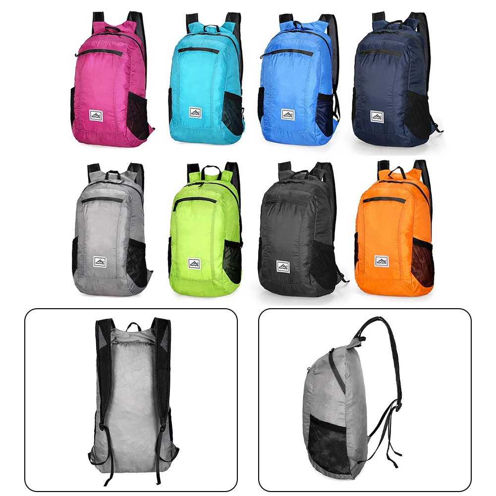 18L Ultralight Foldable Backpack Waterproof Packable Travel Hiking Cycling Bag Waterproof Nylon Outdoor Camping Accessories