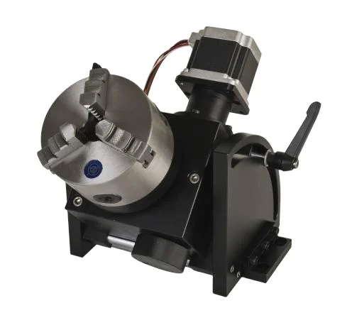 Fiber  Marking Machine Accessories Rotary Chuck for Marking Ring Cup