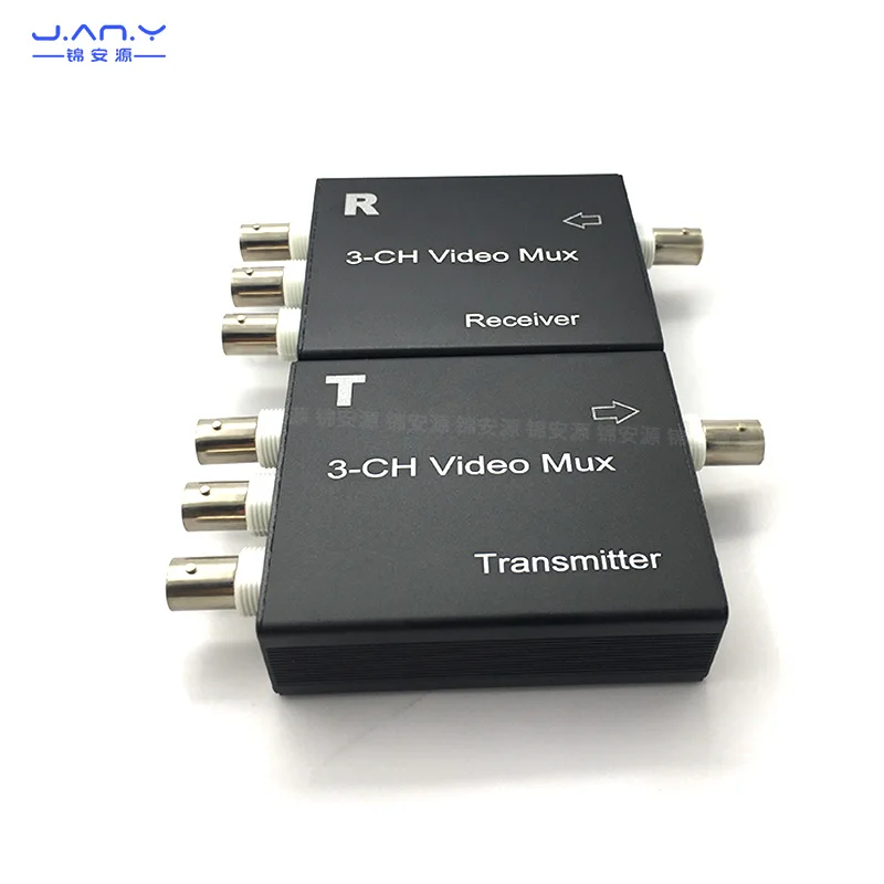 3-channel video multiplexer Multi-channel signal multiplexer 1-channel RS485 control coaxial cable overlay transmitter