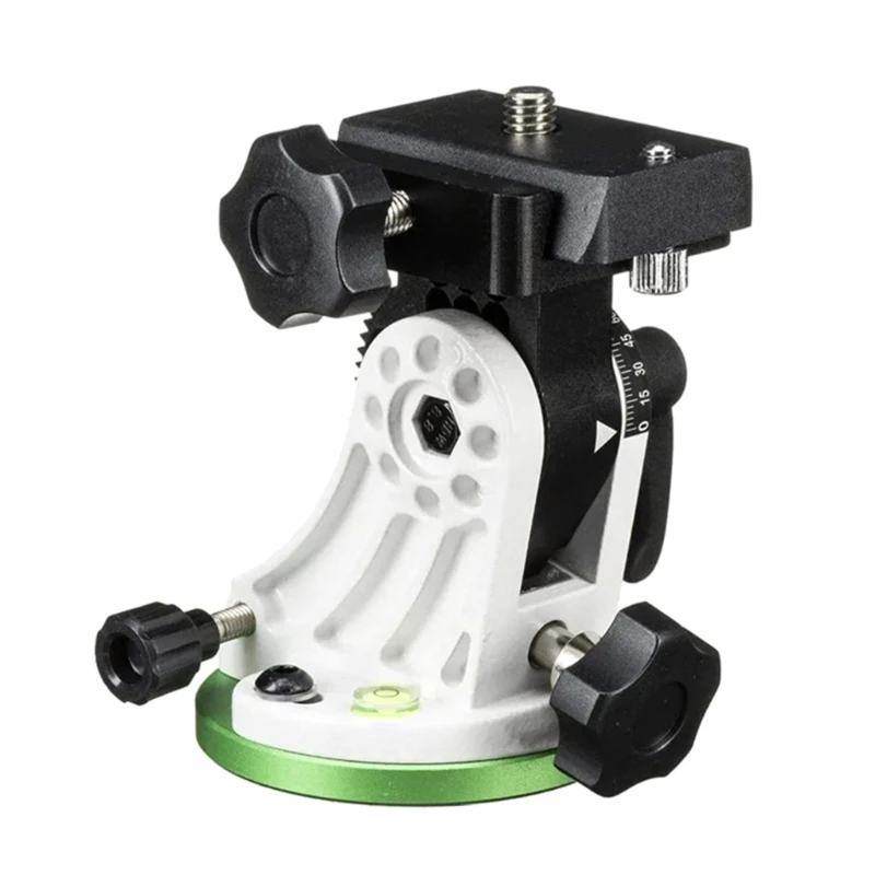 Precise Mini Adjustables Mounting Gimbals For Telescopes,Cameras,Spotting Scope Photography Durability Trackings Tripods