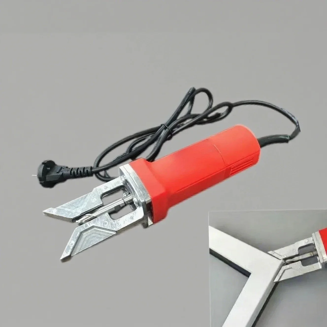230W Electric Weld Cleaning Machine For Plastic Steel Doors And Windows Inside Outside Angle Milling And Leveling Tool