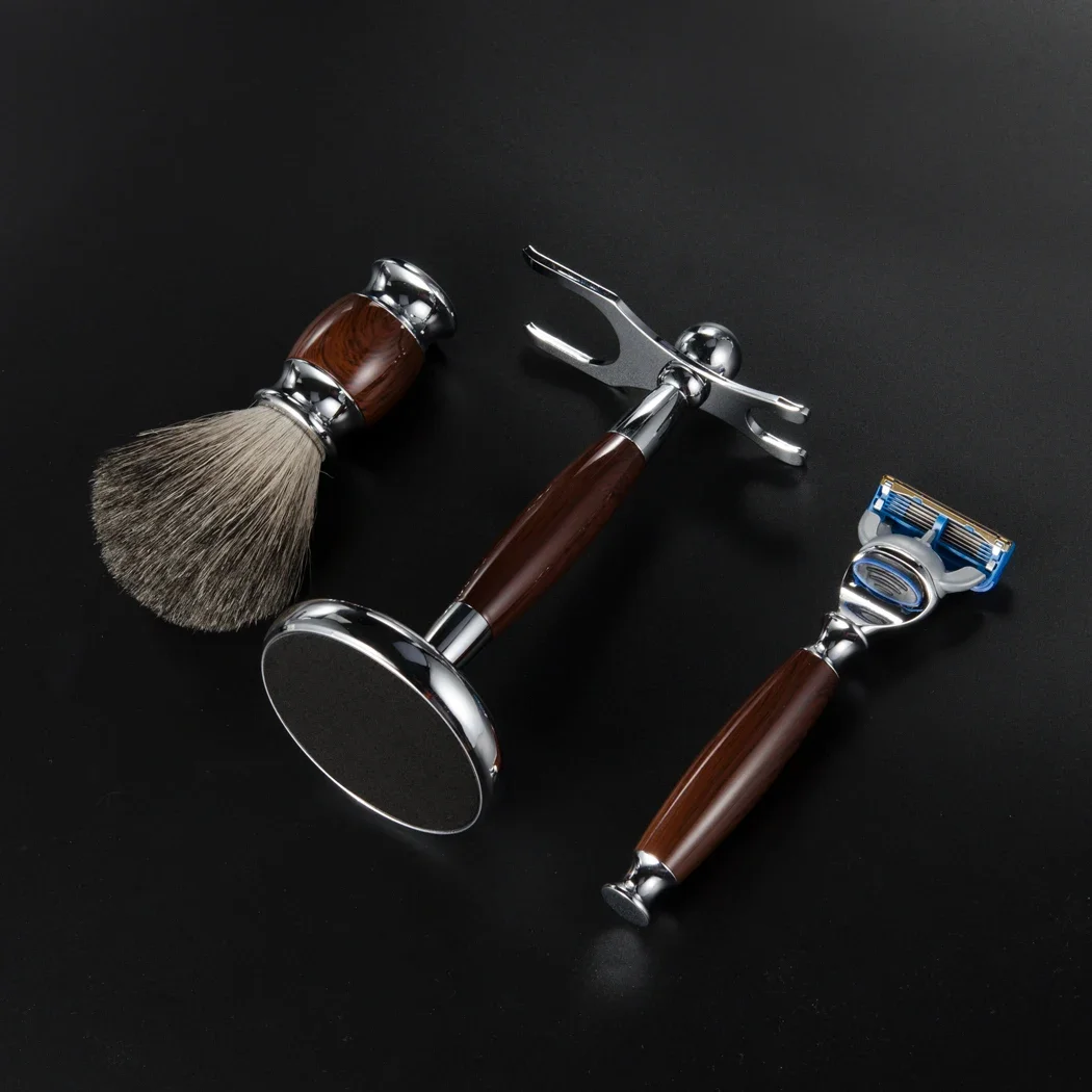 Manual Shaver Old-Fashioned Shaver 5-Layer Blade Set Gift Box