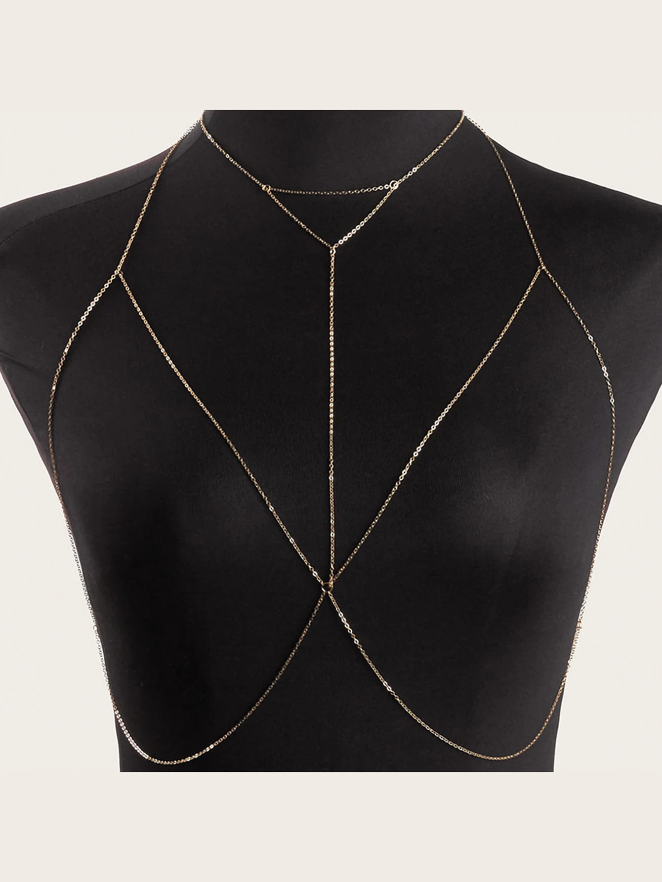 New Fashion Accessories Summer Sexy Body Chain New Personality Girl Chest Chain