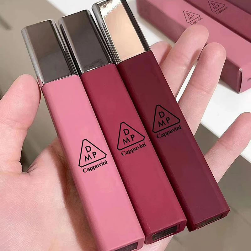 Cappuvini mat velours lèvres glaçure hydratant lisse brillant à lèvres femmes longue durée rouge à lèvres antiadhésif tasse facile à appliquer maquillage