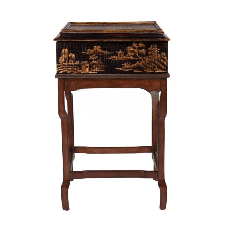 

Corner table, traditional classic decorative table, retro side table