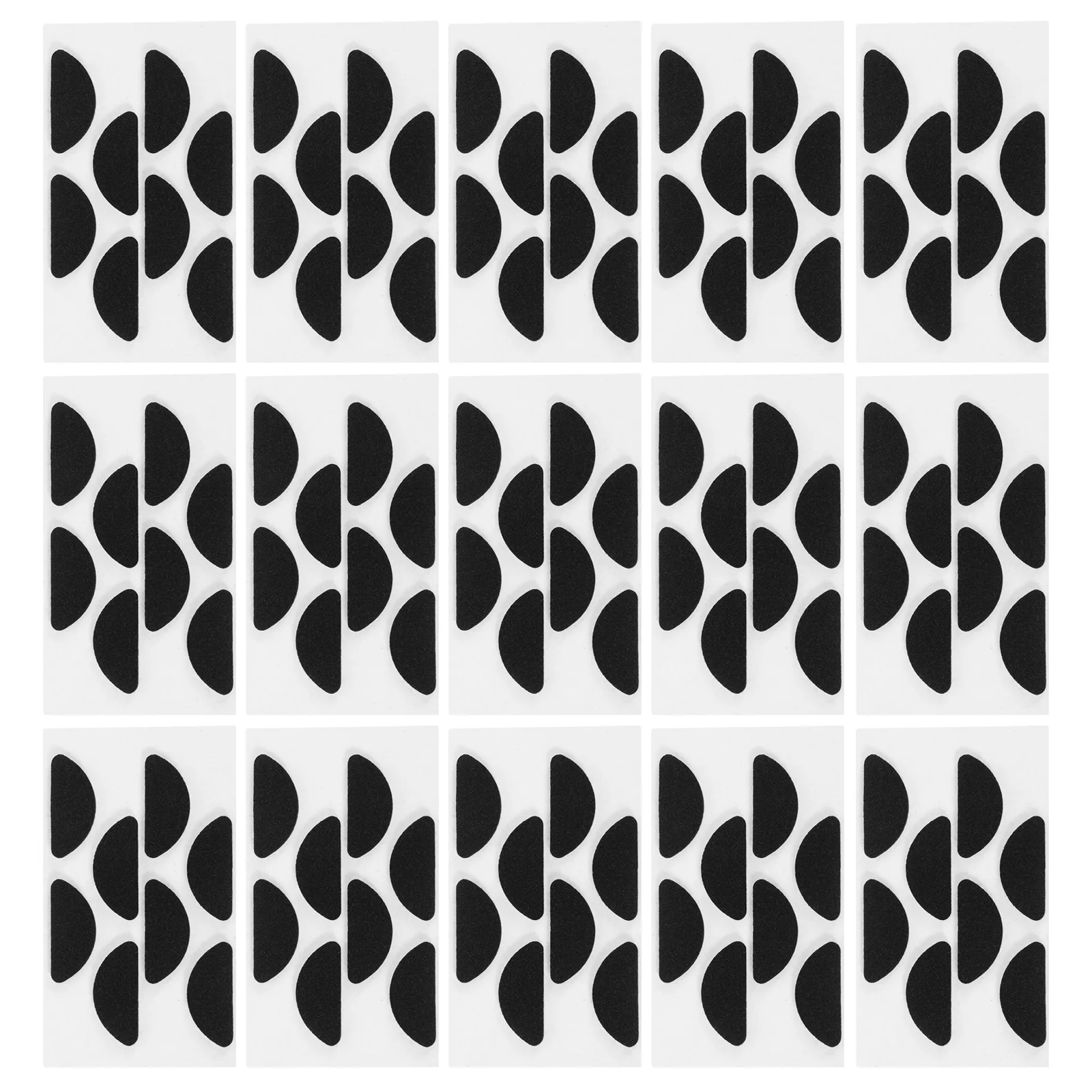 

600Pairs Self Adhesive Eyeglass Nose Pads Anti Slip Soft D-Shaped Stick on Nose Grips for Glasses Spectacles Replacement