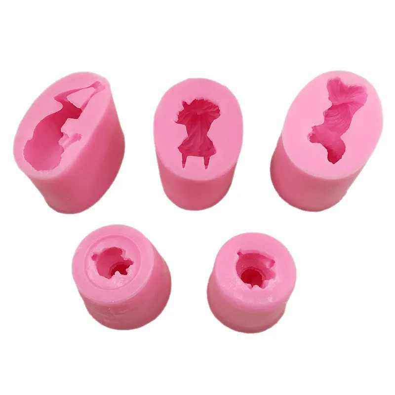 

Silicone Mold for Puppies, DIY Aromatherapy Candle Mold, Wax Product Mold, Handmade Easy To Demold and Clean Resin Liquid Mold