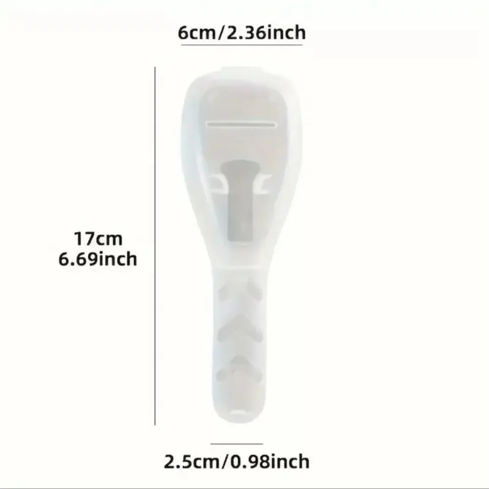 Transparent Razor Case for Travel, Portable Shaver Storage Box