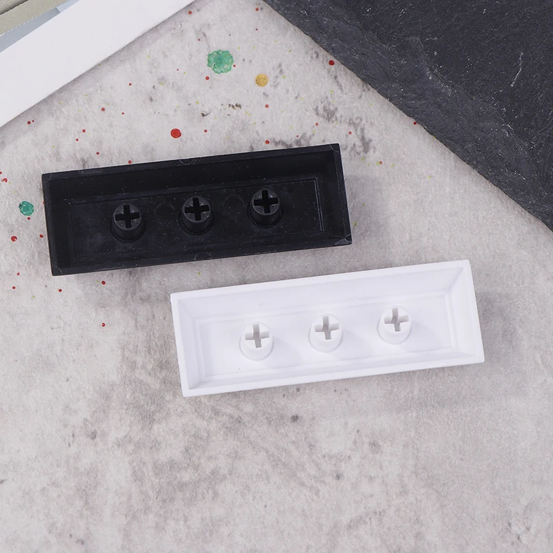 

9PCS/Set PBT Space Keycaps Split Spacebar Black White Profile Keycap PBT Space Keycaps 1.25/1.5/1.75/2/2.25/2.75U