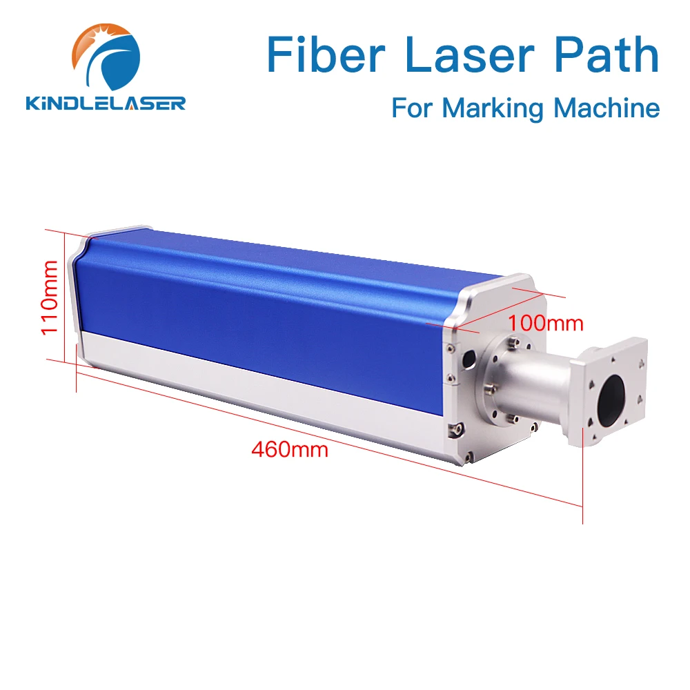 KINDLELASER Fiber Laser Path Blue Optical Path Housing Rayucs MAX JPT Interface for Laser Marking and Engraving Machine