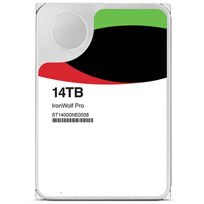 NEW  14TB ST14000NE0008 IronWolf Pro HDD Internal Hard Drive 3.5