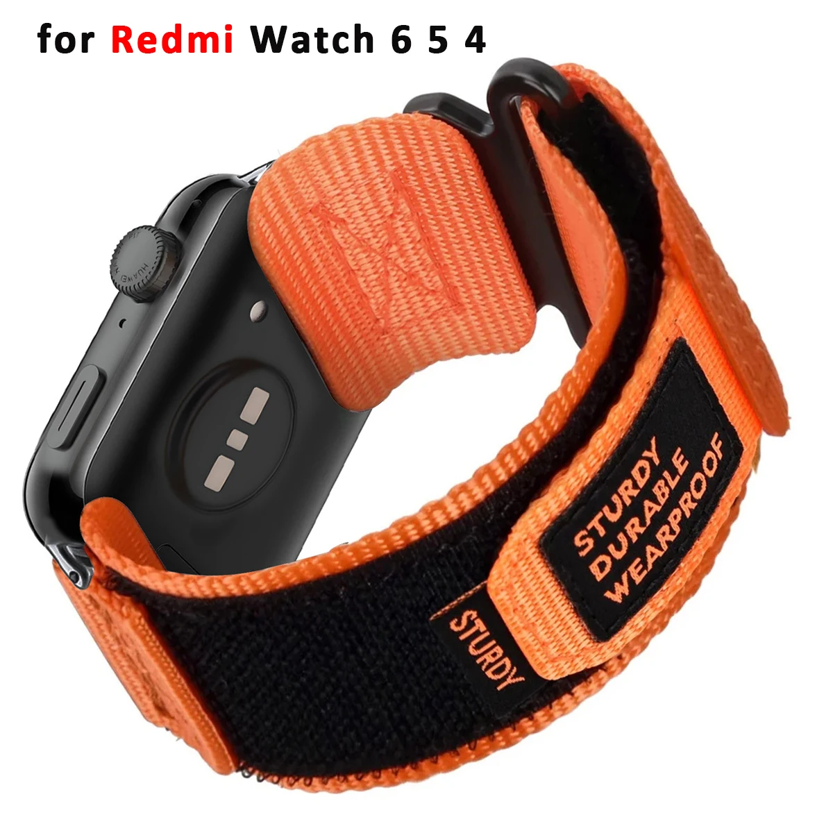 Tactical Nylon Band for Redmi Watch 4 5 6 Sports Strap Bracelet for xiaomi Miband 10Pro 9Pro 8Pro Correa Replacement Wristband