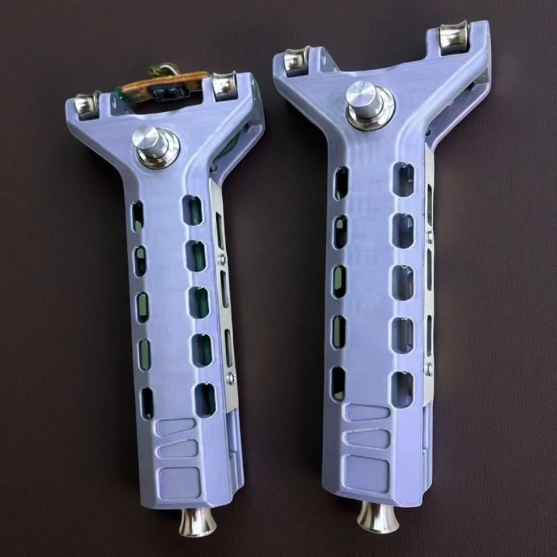 

1PC Automatic Loading Pressing Bead Rapid Shooting Slingshot 3D Printing Lightweight and Durable Outdoor Hunting Tool