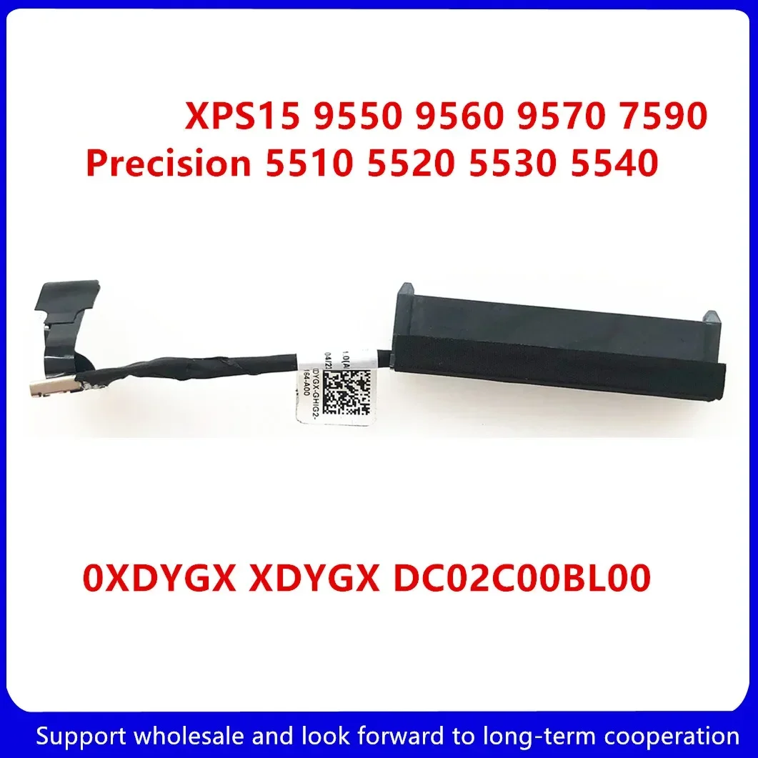 Pour Kailxuling XPS 15 9550 9560 9570 7590 précision 5510 5520 5530 5540 SATA disque dur connecteur HDD câble flexible 0XDYGX XDYGX